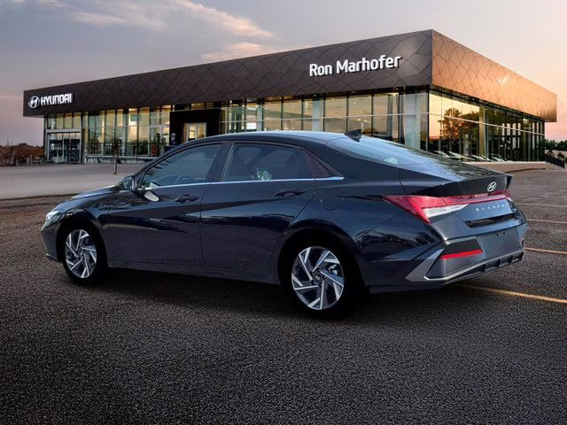 2026 Abyss Black Hyundai Elantra Hybrid Limited FWD Sedan
