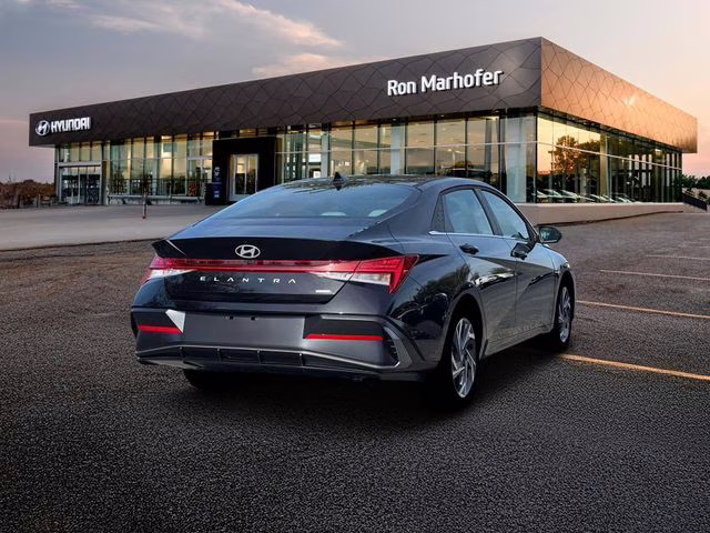 2026 Abyss Black Hyundai Elantra Hybrid Limited FWD Sedan