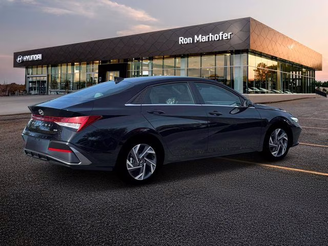 2026 Abyss Black Hyundai Elantra Hybrid Limited FWD Sedan