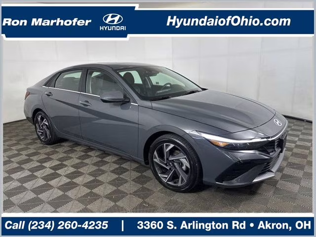 2025 Ecotronic Gray Pearl Hyundai Elantra Hybrid Limited FWD Sedan