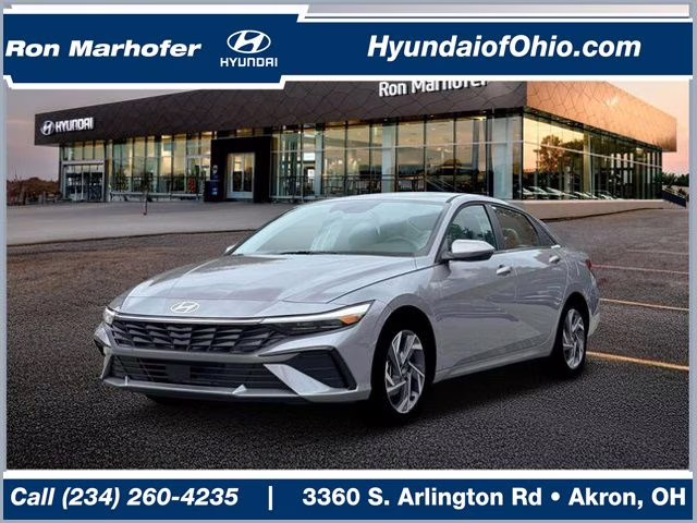 2026 Fluid Metal Hyundai Elantra Limited FWD Sedan