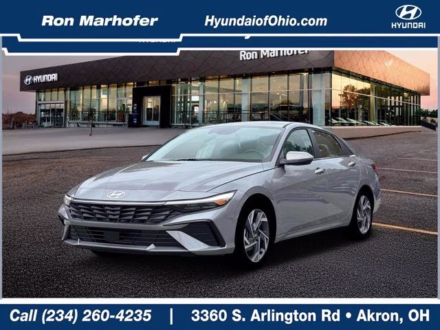 2026 Fluid Metal Hyundai Elantra Limited FWD Sedan