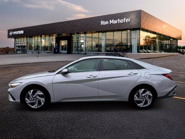 2026 Fluid Metal Hyundai Elantra Limited FWD Sedan