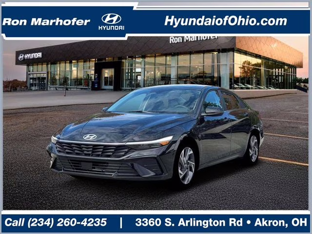 2026 Abyss Black Hyundai Elantra Limited FWD Sedan