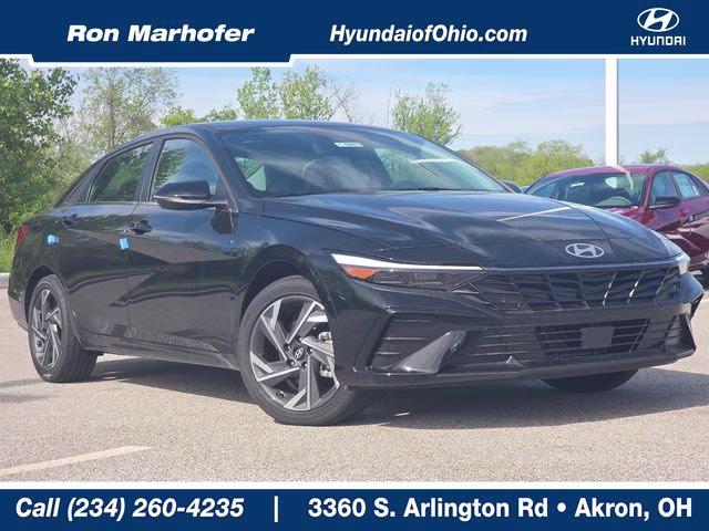 2026 Abyss Black Hyundai Elantra Limited FWD Sedan