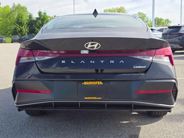 2026 Abyss Black Hyundai Elantra Limited FWD Sedan