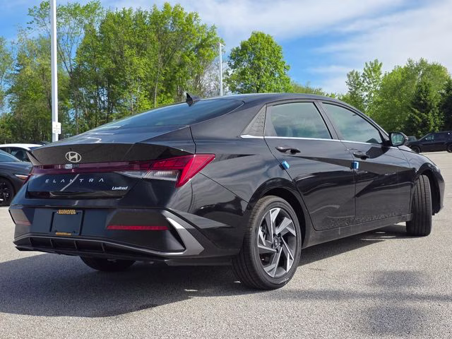 2026 Abyss Black Hyundai Elantra Limited FWD Sedan