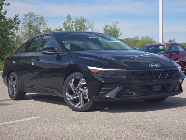 2026 Abyss Black Hyundai Elantra Limited FWD Sedan