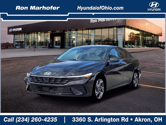 2026 Abyss Black Hyundai Elantra Limited FWD Sedan