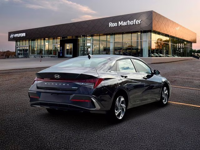 2026 Abyss Black Hyundai Elantra Limited FWD Sedan