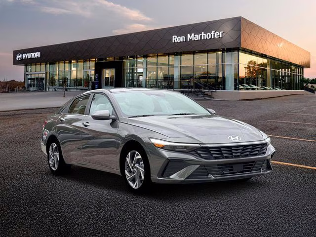 2026 Amazon Gray Hyundai Elantra Limited FWD Sedan