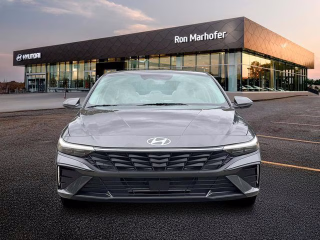 2026 Amazon Gray Hyundai Elantra Limited FWD Sedan
