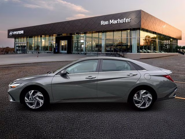 2026 Amazon Gray Hyundai Elantra Limited FWD Sedan