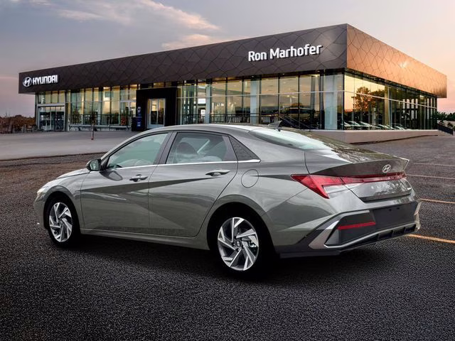 2026 Amazon Gray Hyundai Elantra Limited FWD Sedan