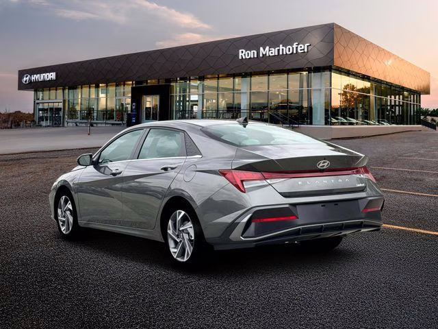 2026 Amazon Gray Hyundai Elantra Limited FWD Sedan