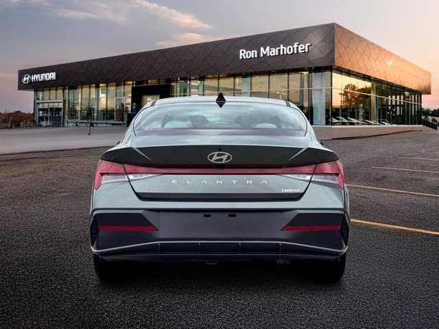2026 Amazon Gray Hyundai Elantra Limited FWD Sedan
