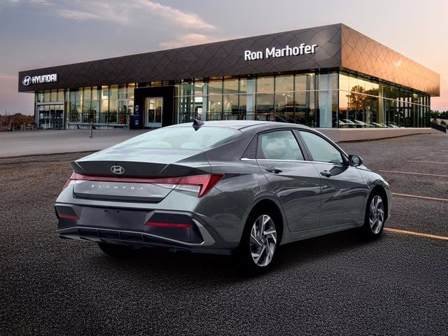 2026 Amazon Gray Hyundai Elantra Limited FWD Sedan