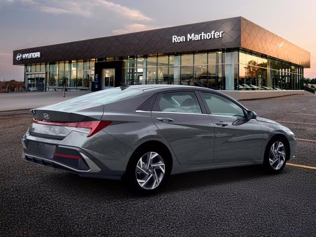 2026 Amazon Gray Hyundai Elantra Limited FWD Sedan