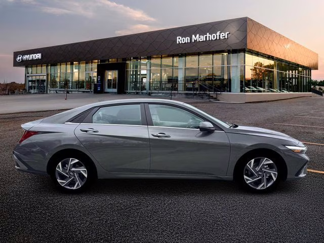 2026 Amazon Gray Hyundai Elantra Limited FWD Sedan