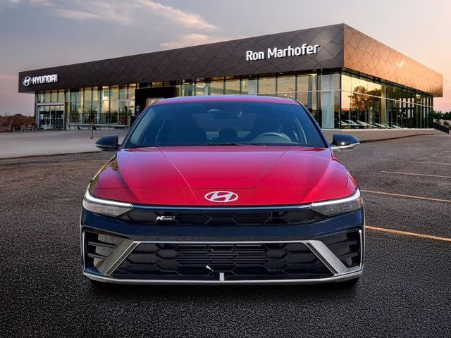 2026 Ultimate Red Hyundai Elantra N Line FWD Sedan