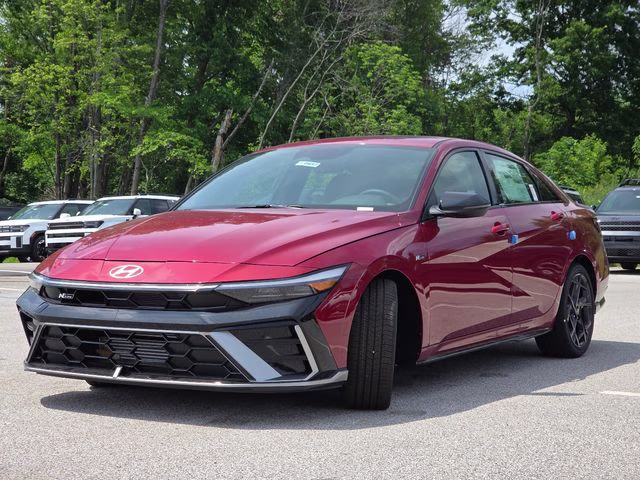 2026 Ultimate Red Hyundai Elantra N Line FWD Sedan