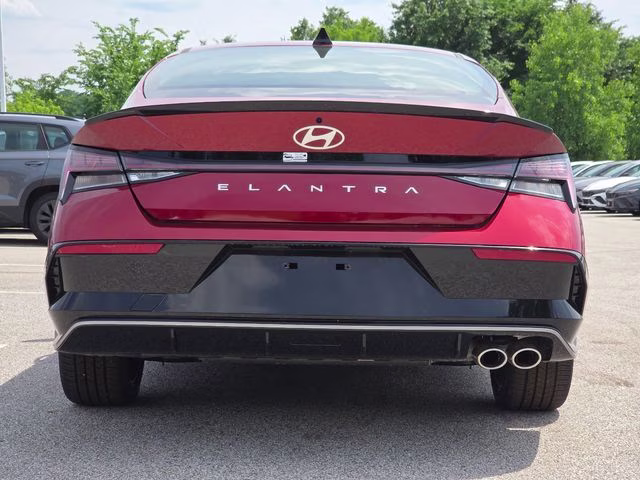 2026 Ultimate Red Hyundai Elantra N Line FWD Sedan