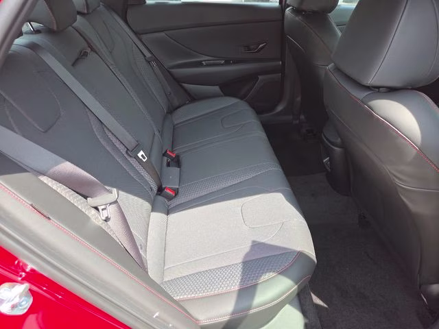 2026 Ultimate Red Hyundai Elantra N Line FWD Sedan