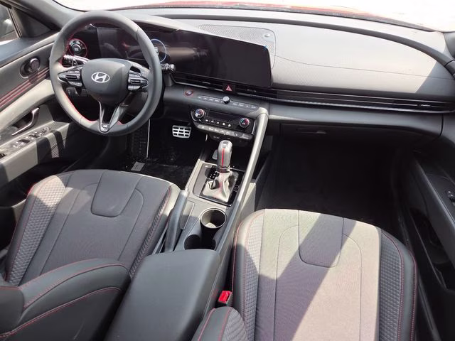 2026 Ultimate Red Hyundai Elantra N Line FWD Sedan
