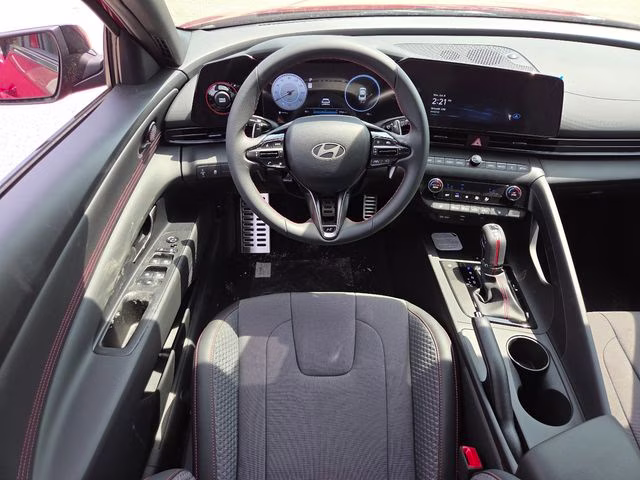 2026 Ultimate Red Hyundai Elantra N Line FWD Sedan