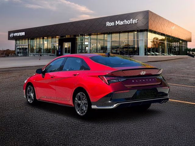 2026 Ultimate Red Hyundai Elantra N Line FWD Sedan