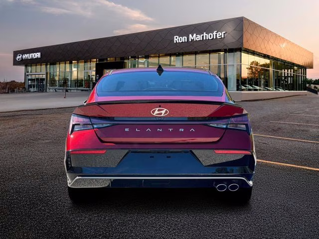 2026 Ultimate Red Hyundai Elantra N Line FWD Sedan