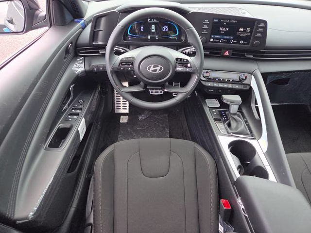 2026 Amazon Gray Hyundai Elantra SEL Sport FWD Sedan