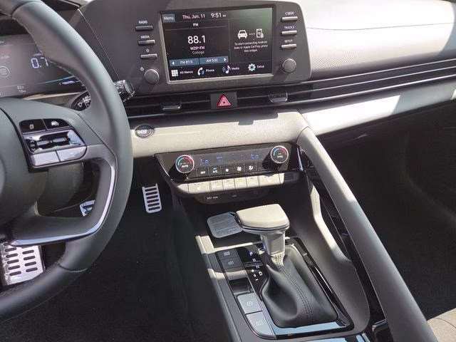 2026 Amazon Gray Hyundai Elantra SEL Sport FWD Sedan
