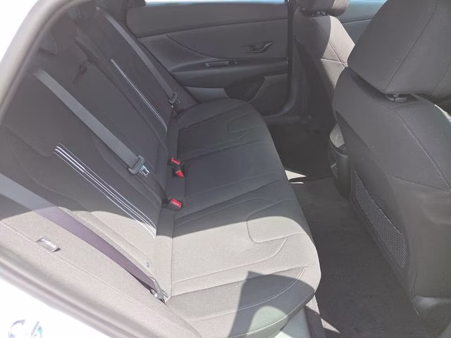 2026 Serenity White Hyundai Elantra SEL Sport FWD Sedan