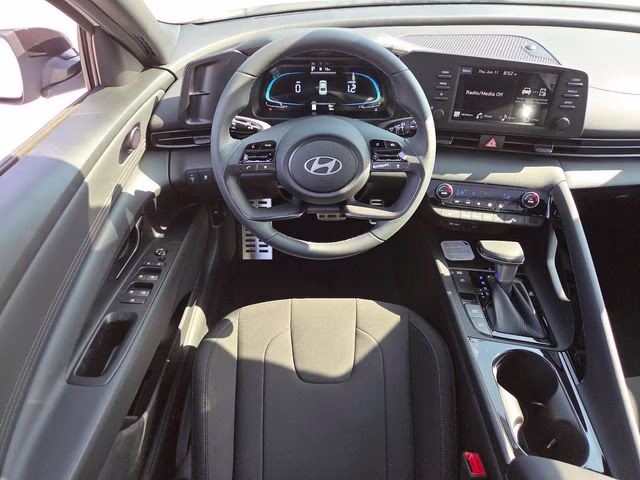 2026 Serenity White Pearl Hyundai Elantra SEL Sport FWD Sedan