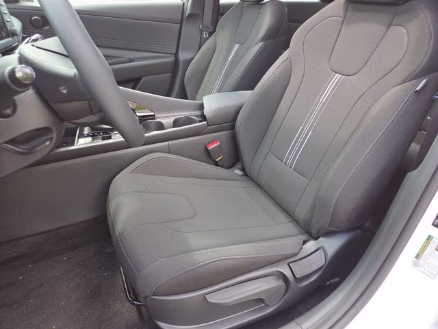2026 Serenity White Hyundai Elantra SEL Sport FWD Sedan