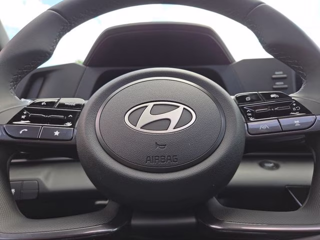 2026 Serenity White Hyundai Elantra SEL Sport FWD Sedan