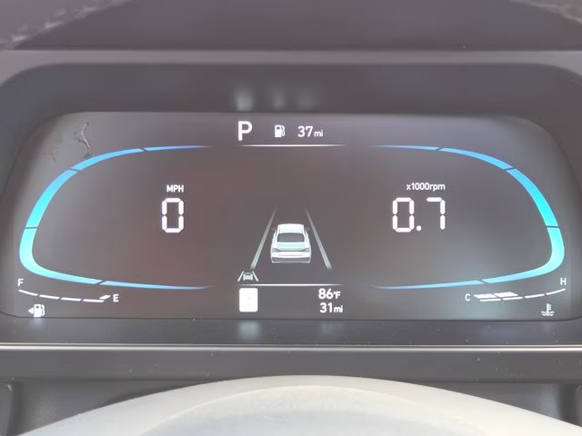 2026 Serenity White Hyundai Elantra SEL Sport FWD Sedan