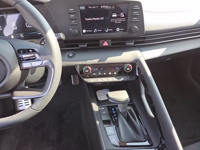 2026 Serenity White Pearl Hyundai Elantra SEL Sport FWD Sedan