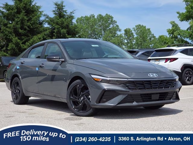 2026 Ecotronic Gray Hyundai Elantra SEL Sport FWD Sedan