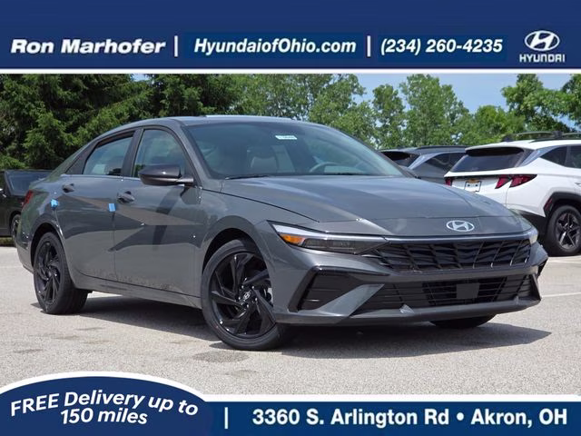 2026 Ecotronic Gray Hyundai Elantra SEL Sport FWD Sedan