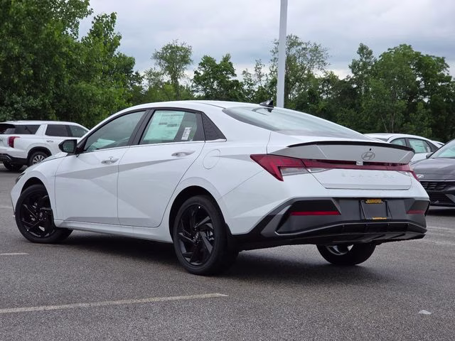 2026 Serenity White Pearl Hyundai Elantra SEL Sport FWD Sedan