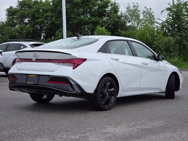 2026 Serenity White Pearl Hyundai Elantra SEL Sport FWD Sedan