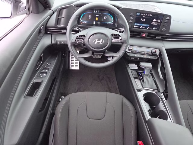 2026 Serenity White Pearl Hyundai Elantra SEL Sport FWD Sedan