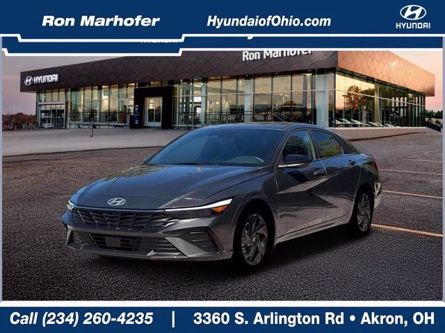 2026 Amazon Gray Hyundai Elantra SEL Sport FWD Sedan