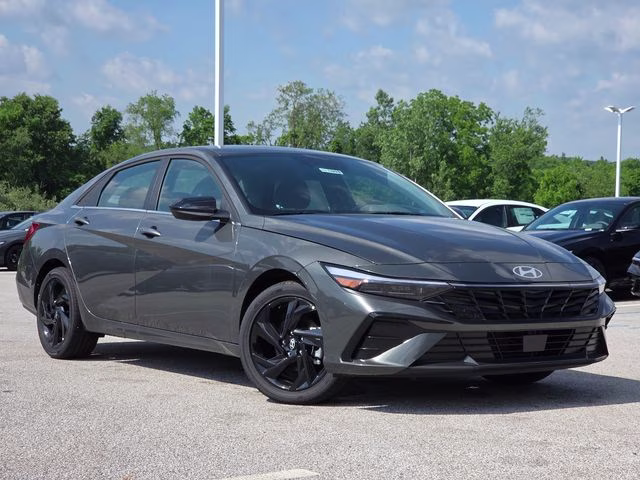 2026 Amazon Gray Hyundai Elantra SEL Sport FWD Sedan