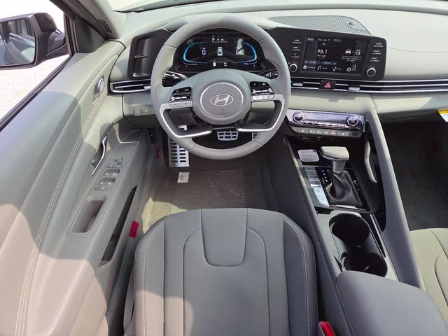 2026 Amazon Gray Hyundai Elantra SEL Sport FWD Sedan