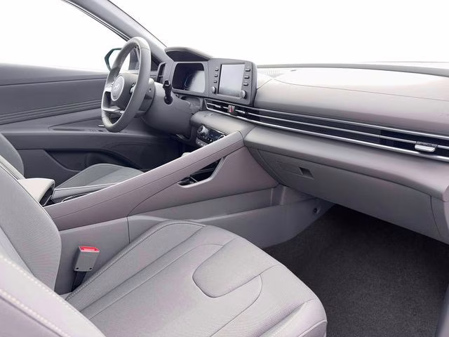 2026 Serenity White Hyundai Elantra SEL Sport FWD Sedan