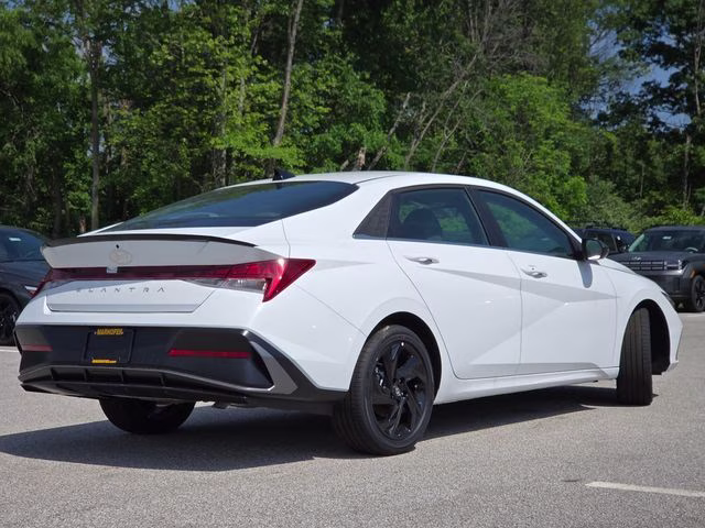 2026 Serenity White Pearl Hyundai Elantra SEL Sport FWD Sedan