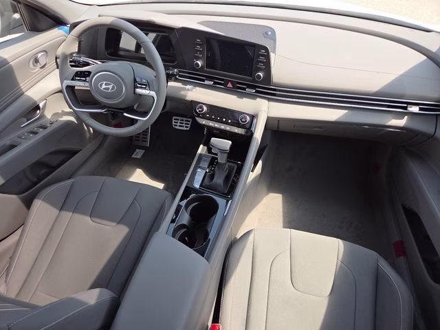 2026 Serenity White Pearl Hyundai Elantra SEL Sport FWD Sedan